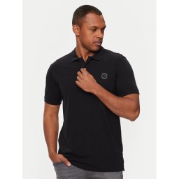 Petrol Industries Pólóing M-1040-POL945 Fekete Slim Fit