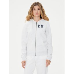 Helly Hansen Pulóver W Hh Logo Full Zip Hoodie 2.0 34461 Fehér Regular Fit