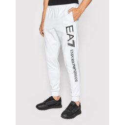 EA7 Emporio Armani Melegítő alsó 8NPPC3 PJ05Z 1101 Fehér Slim Fit