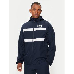 Helly Hansen Vitorlás kabát Salt Striped Windbreaker Jkt 34453 Sötétkék Regular Fit