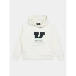 Karl Lagerfeld Kids Pulóver Z30045 S Fehér Regular Fit