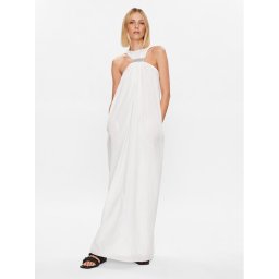 Fabiana Filippi Nyári ruha ABD273B590 Fehér Relaxed Fit
