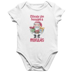Először jön hozzám a mikulás babaruha