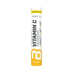 BioTechUsa Vitamin C pezsgőtabletta citrom 20x