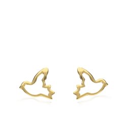 Arany madarak, 14K arany fülbevaló