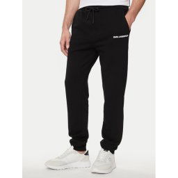 KARL LAGERFELD Melegítő alsó 705018 542900 Fekete Regular Fit