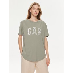 Gap Póló 875093-00 Zöld Relaxed Fit