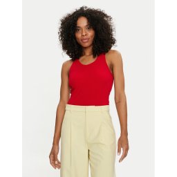 Pieces Felső Anibi 17150269 Piros Regular Fit