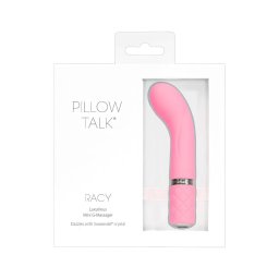 Pillow Talk Racy - akkus, keskeny G-pont vibrátor (pink)