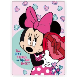 Minnie egér Sweets polár takaró 100x140cm