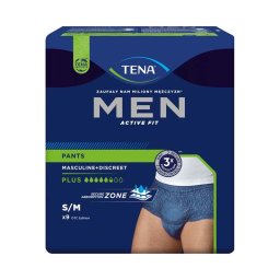 Tena Men Active Fit Pants Plus nadrágpelenka S/M 9x