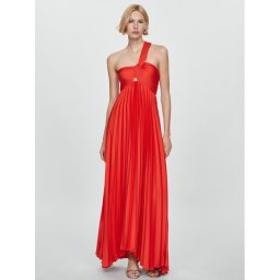 Mango Estélyi ruha Claudi 67016340 Piros Slim Fit