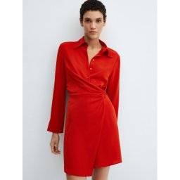 Mango Ing ruha Tomi 67074070 Piros Regular Fit