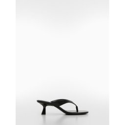 Mango Flip-flops Kon 67056317 Fekete