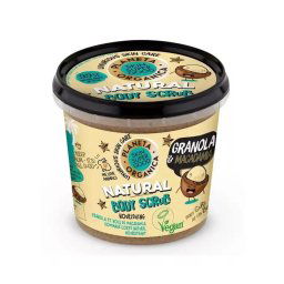 Skin Super Good természetes testradír granolával és makadámdióval, 360 ml