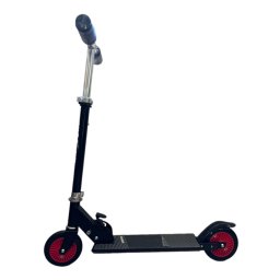 Gyermek roller állítható magassággal 3+ éves kortól - fekete/piros