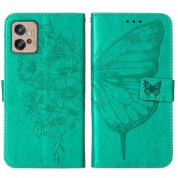 ART BUTTERFLY Pénztárcavédő Motorola Moto G32 zöld