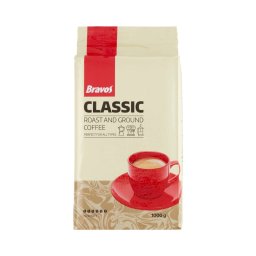 Kávé őrölt, 1000g, Bravos Classic