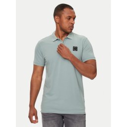 Petrol Industries Pólóing M-1040-POL945 Zöld Slim Fit