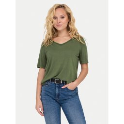 ONLY Póló Elise 15257390 Zöld Regular Fit