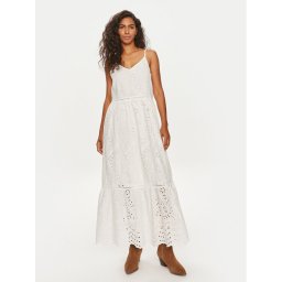 YAS Nyári ruha Luma 26032686 Fehér Regular Fit