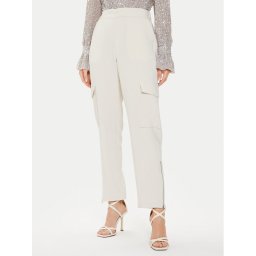 Karen by Simonsen Szövet nadrág Nina10104876 Bézs Straight Fit