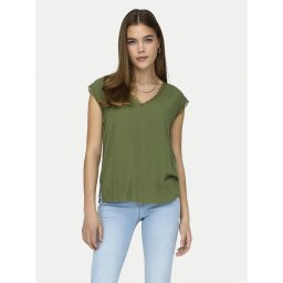 ONLY Blúz Jasmina 15252241 Zöld Regular Fit