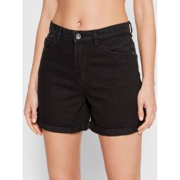ONLY Farmer rövidnadrág Vega 15230571 Fekete Mom Fit