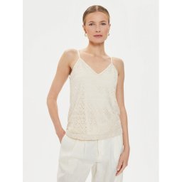 Vero Moda Felső Maya 10304453 Ekru Regular Fit