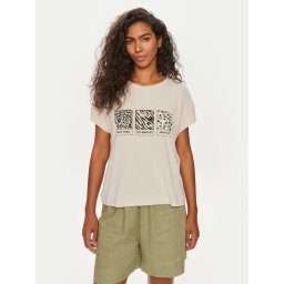 ONLY Póló Free 15293567 Bézs Regular Fit
