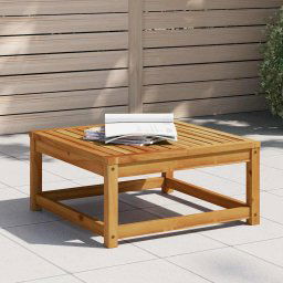 vidaXL tömör akácfa kerti asztal 63 x 63 x 30 cm