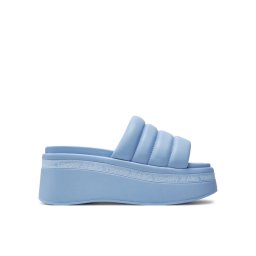 Tommy Jeans Papucs Tjw Wedge Sandal EN0EN02455 Sötétkék