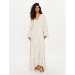 Vero Moda Nyári ruha Tara 10304254 Ekru Loose Fit