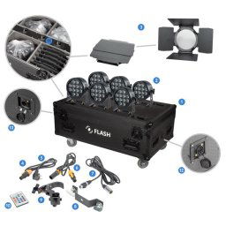 Flash EVENT parACCU 1220 IP WDMX SET