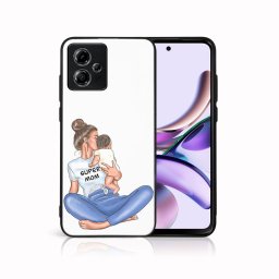 PROTEMIO MY ART Védőburkolat a Motorola Moto G14 számára SUPERMOM (112)
