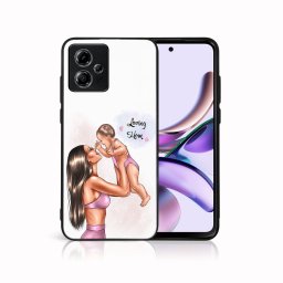 PROTEMIO MY ART Védőhuzat Motorola Moto G14 LOVING MOM (115) számára