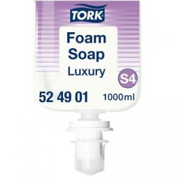 Habszappan, 1 l, S4 rendszer, TORK \Luxury\, átlátszó