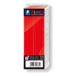 Gyurma, 454 g, égethető, FIMO \Professional\, piros
