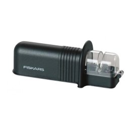 Késélező, FISKARS, \Essential Roll-Sharp\, fekete