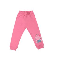 PEPPA MALAC világos rózsaszín gyerek melegítőnadrág - többféle méretben Méret: 122 - 128