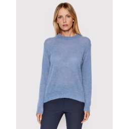 Max Mara Leisure Sweater Pece 33661126 Sötétkék Relaxed Fit