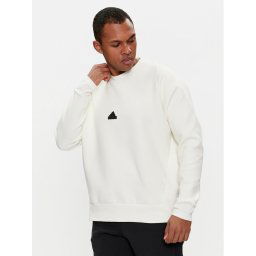 adidas Pulóver Z.N.E. Premium IN1845 Fehér Loose Fit