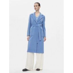 MAX&Co. Gyapjú kabát Runaway1 Kék Regular Fit