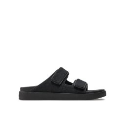 Calvin Klein Papucs Flat Adj Slide Mono Jacq HW0HW01955 Fekete