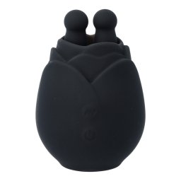 Qiot vibrációs csiklóizgató, mozgással.