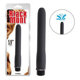 Chisa Black Mont zuhanycsőre szerelhető, hajlékony anál tisztító szilikonból (16,5 cm)