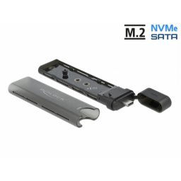 M.2 PCIe/SATA ház USB Type-C