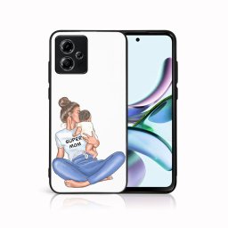 PROTEMIO MY ART Védőburkolat: Motorola Moto G54 5G / G54 5G Power Edition SUPERMOM (112)