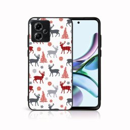 PROTEMIO MY ART Karácsonyi kivitelű borító Motorola Moto G54 5G / G54 5G Power Edition DEER (068)