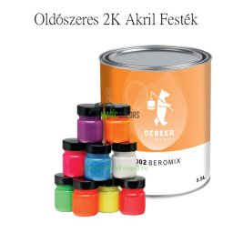 Színre kevert autófesték színkód alapján - DeBeer 2000 2K akrilfesték (1 dl-től)
